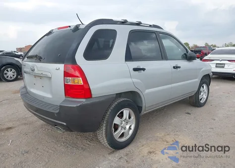 2007 Kia Sportage Lx from USA, damaged, VIN KNDJF724977442725